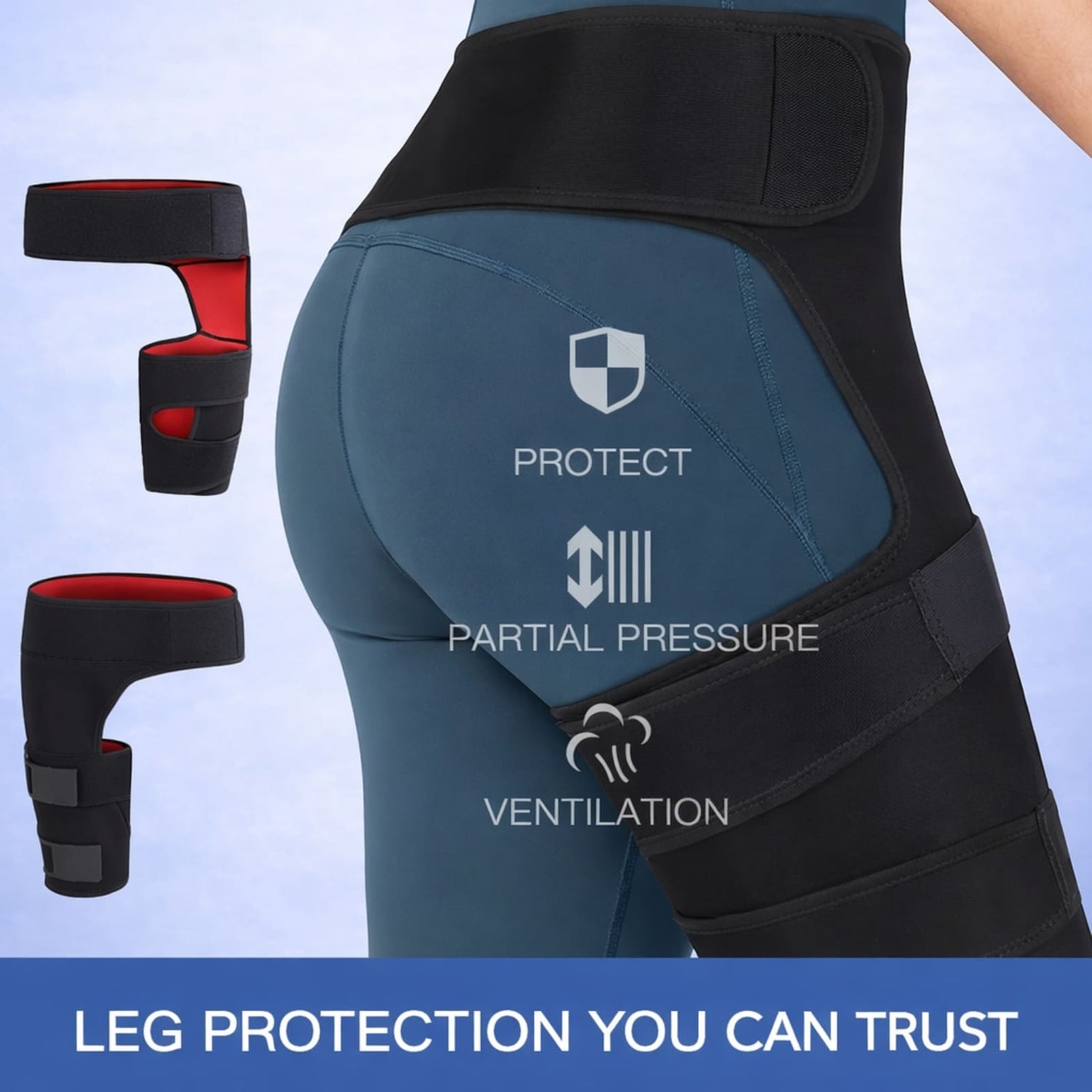 Adjustable Hip & Groin Compression Brace