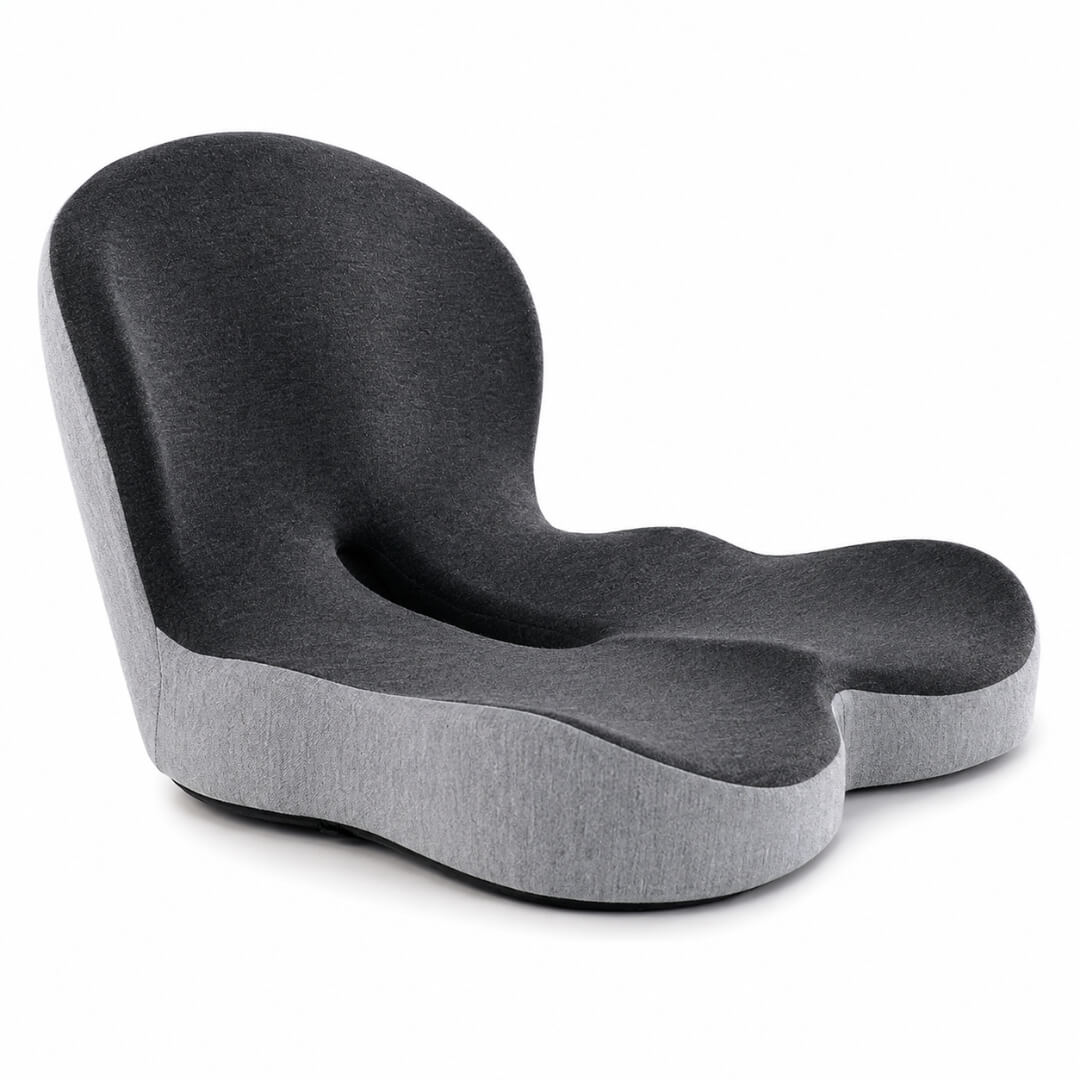 Ergonomic Memory Foam Seat Cushion with Back Support