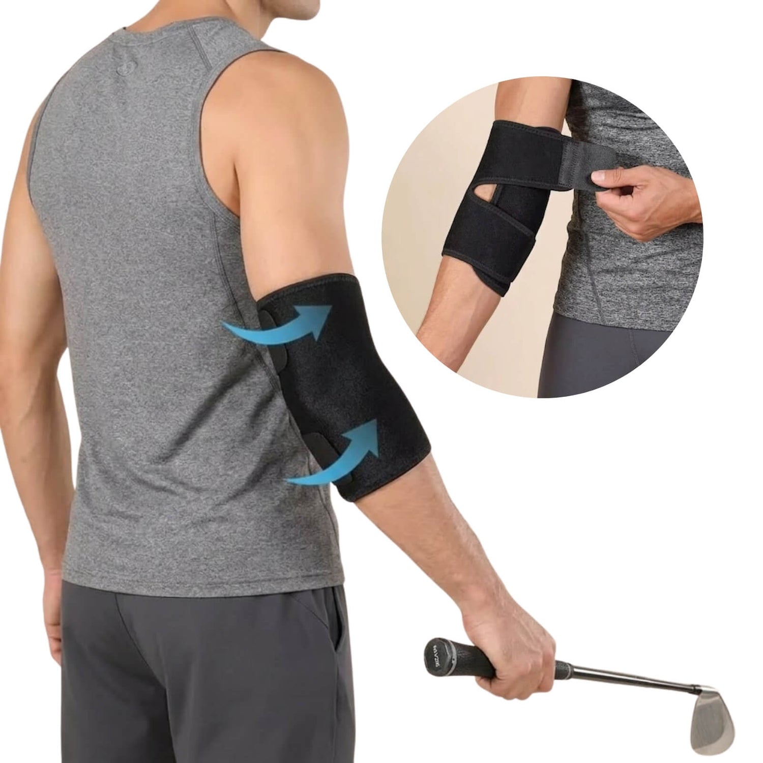 Adjustable Elbow Support Brace