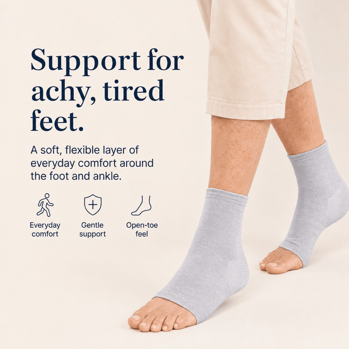 Unilva Bamboo Foot & Ankle Support Socks