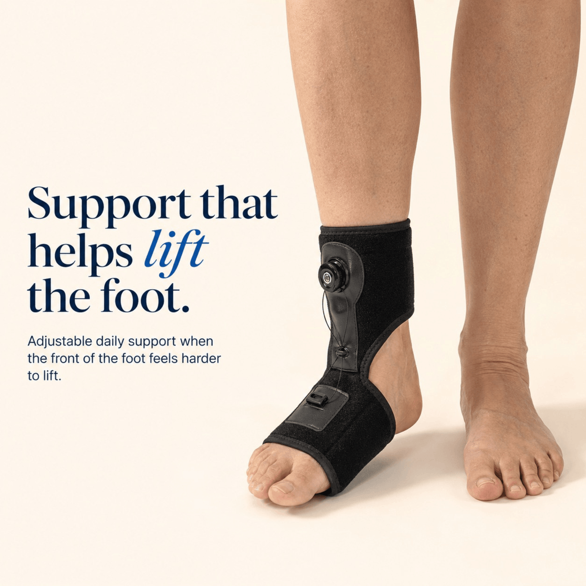Unilva Foot Drop AFO Brace with Dial Adjustment