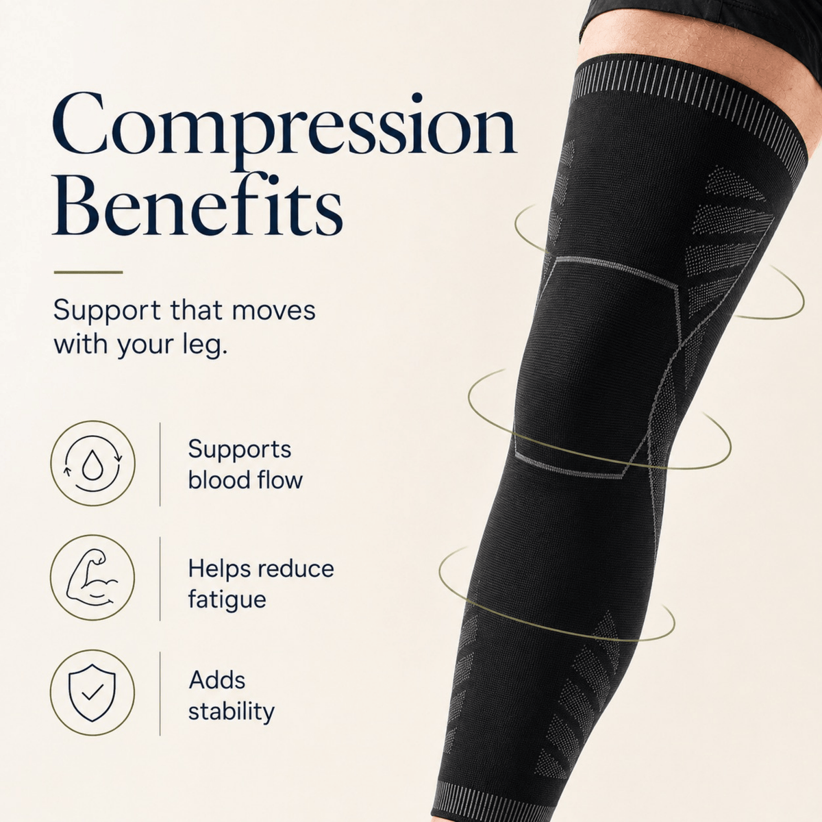 Unilva Full-Leg Compression Sleeve