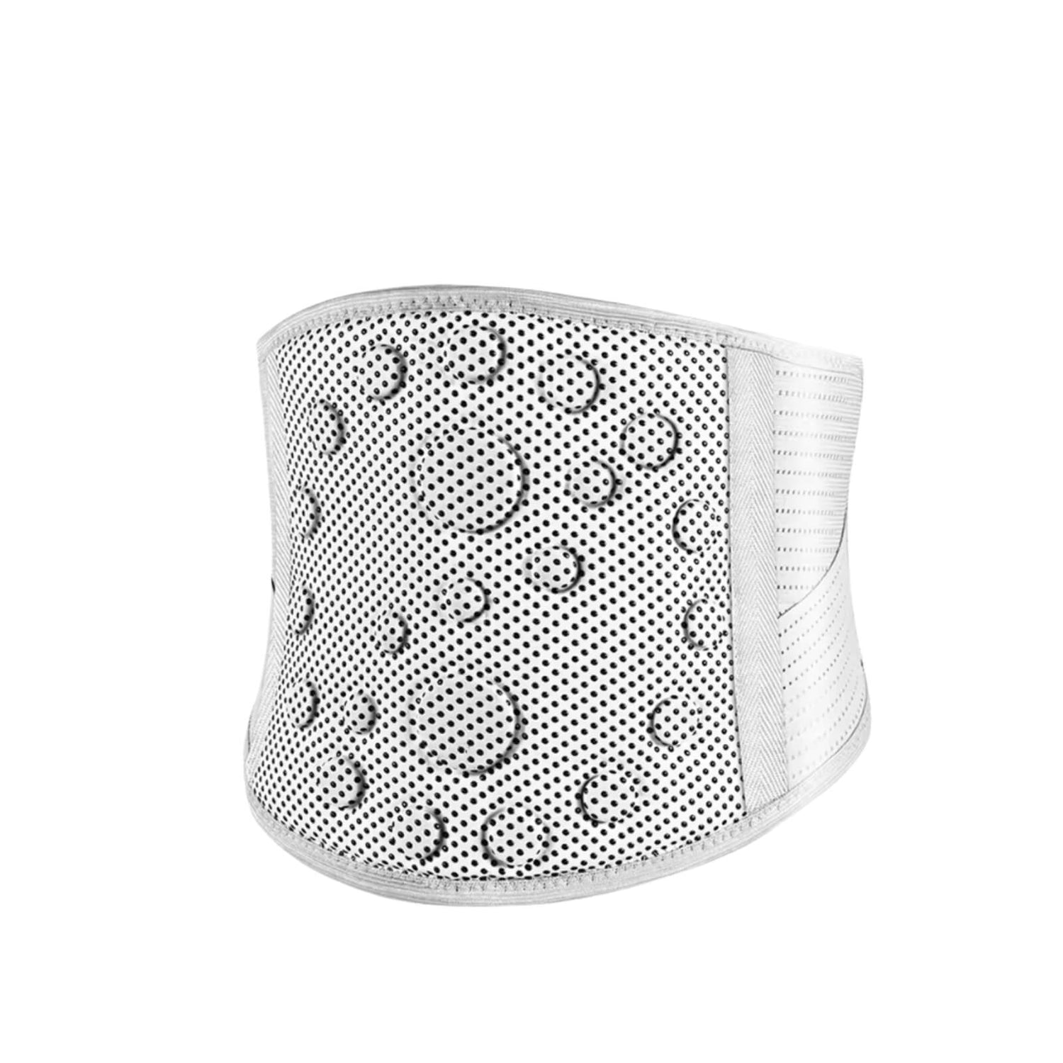 Heat-Retaining Lumbar Support Belt with Magnetic Back Support