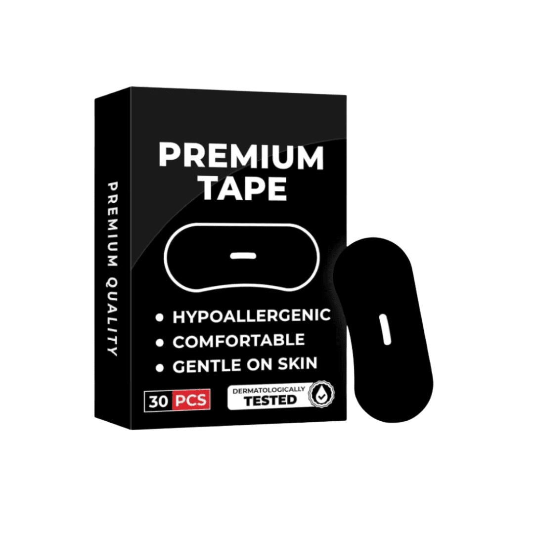 Sleep Mouth Tape Strips – Cotton, Latex-Free, Skin-Friendly Adhesive