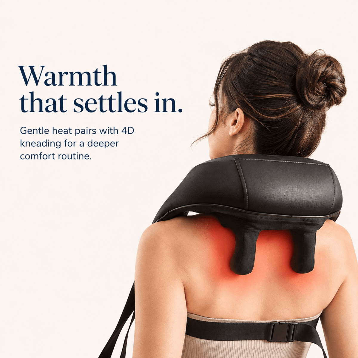 Unilva Upgraded 4D Neck & Shoulder Massager with Heat