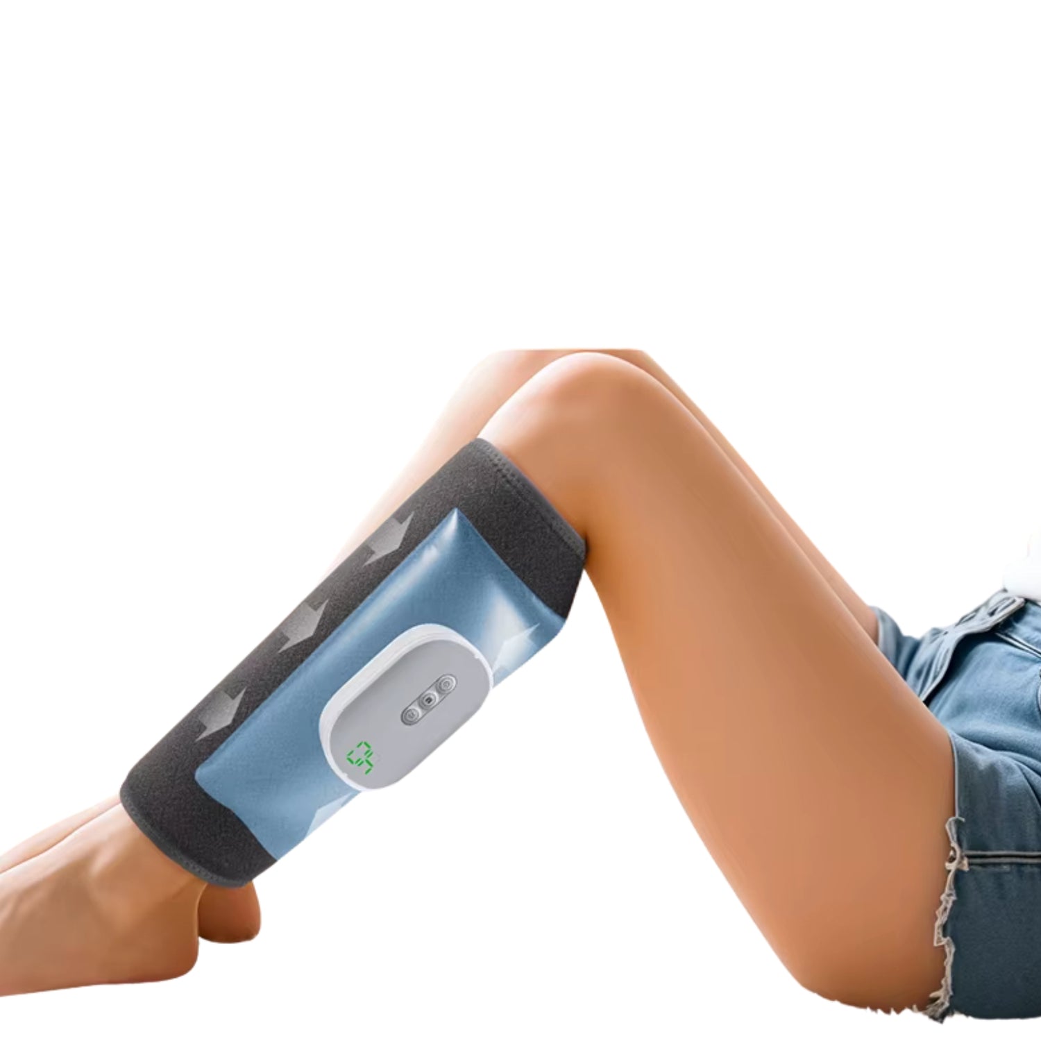 Wireless Air Compression Leg Massager for Tired Heavy Legs & Swollen Ankles