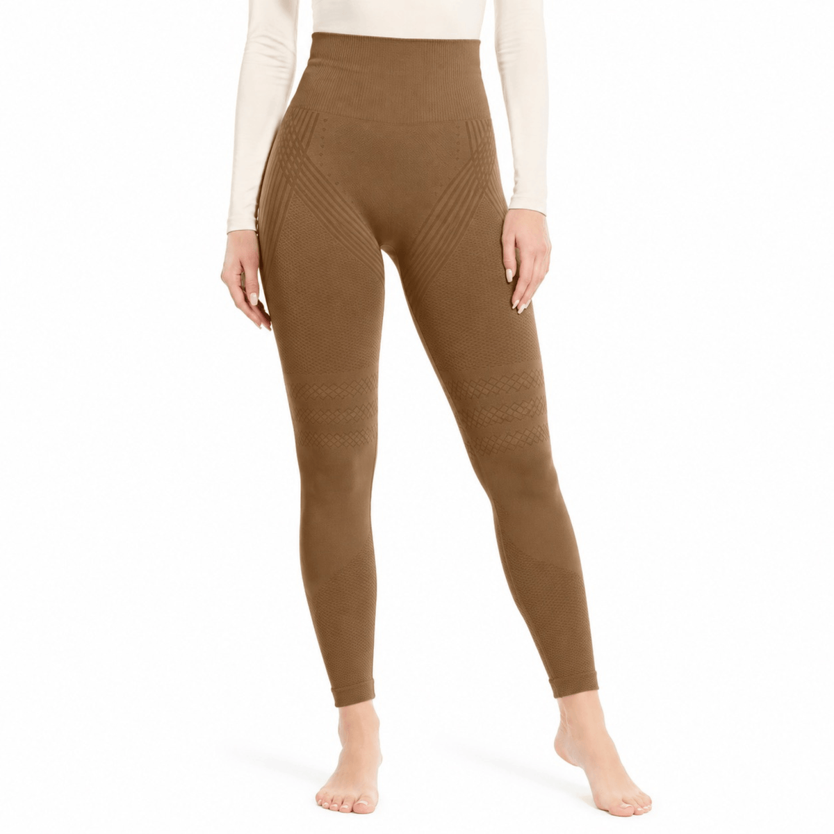Women’s High-Waist 3D Seamless Compression Leggings